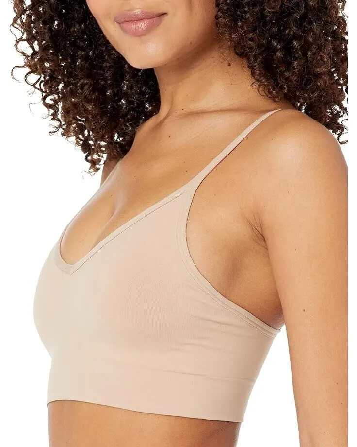Spanx Ecocare Bralette Women 3X Toasted Oatmeal Everyday Shaping Longline ERK192