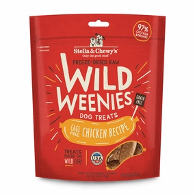 Stella & Chewy's Dog Treat - Wild Weenies Chicken Recipe 3.25oz