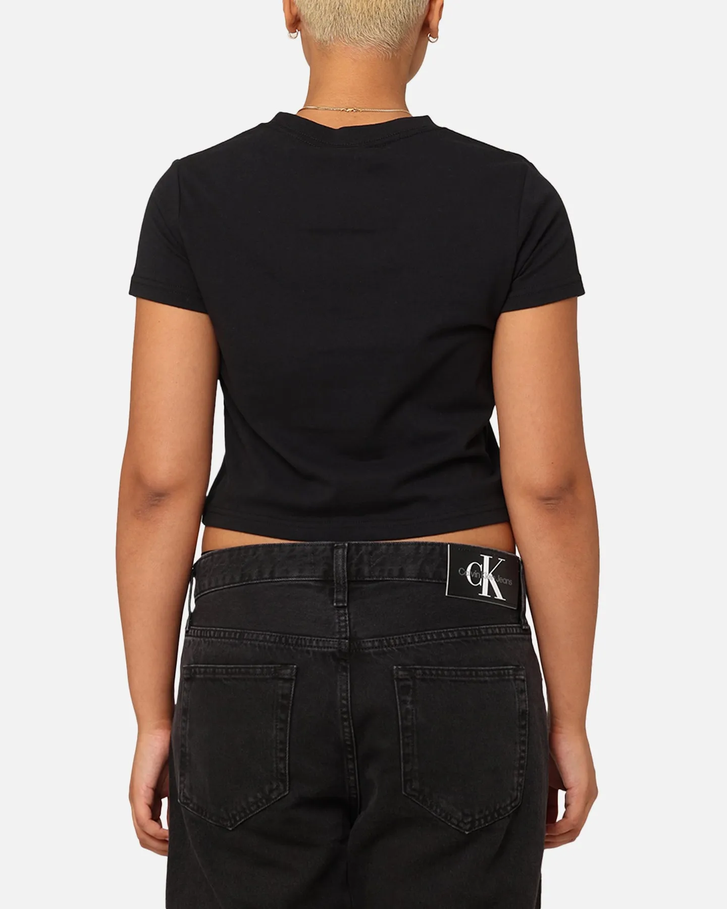 Stssy Women's Ladybug Slim T-Shirt Black