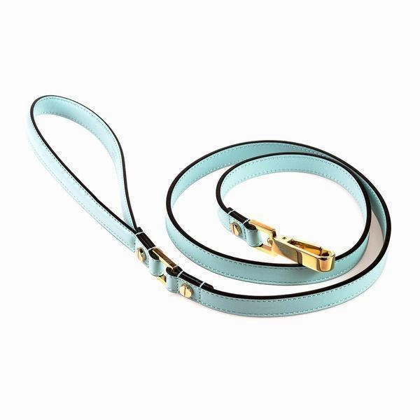 Stud Screw Leather Dog Collar Cloud