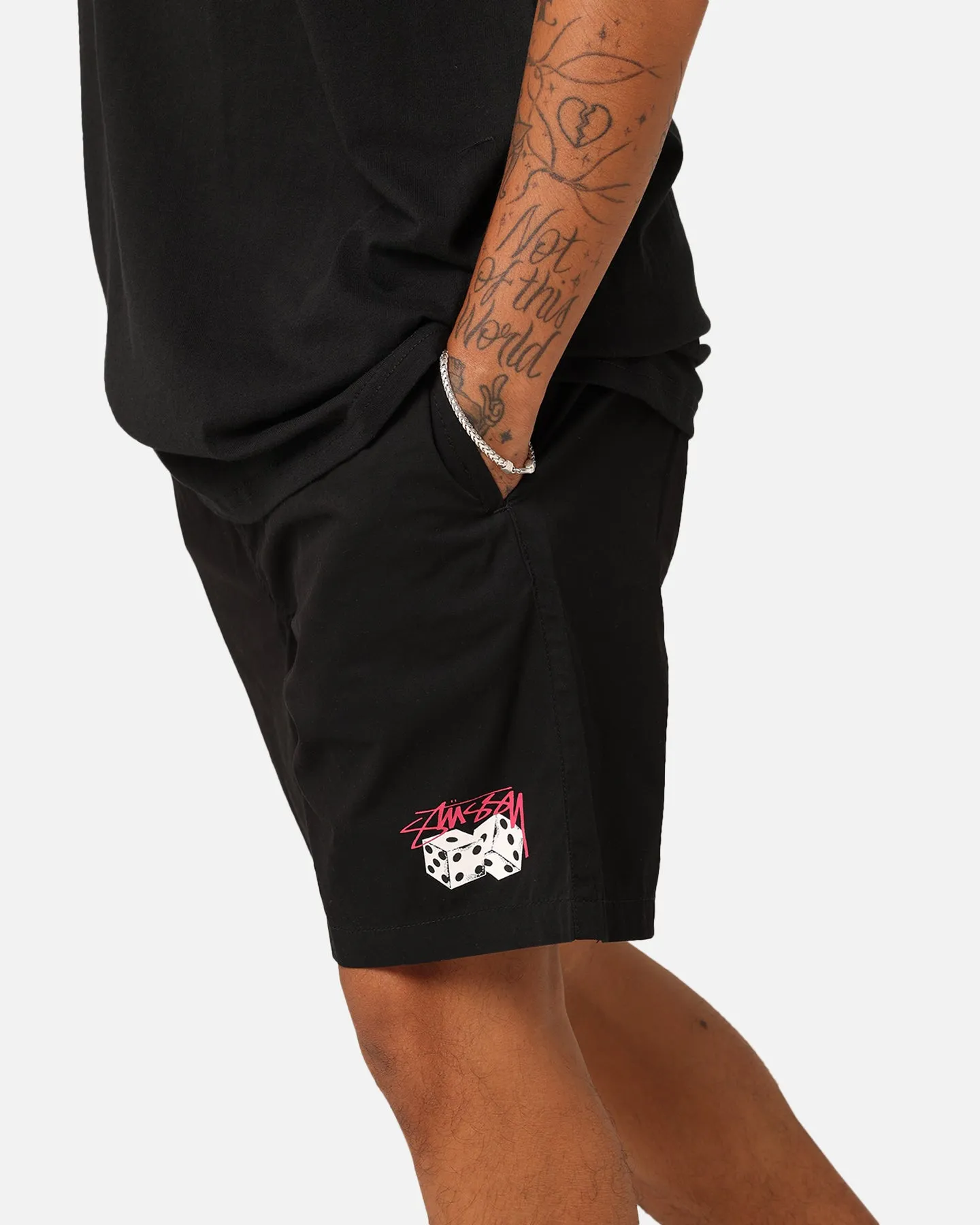 Stussy Designs Dice Beach Shorts Black