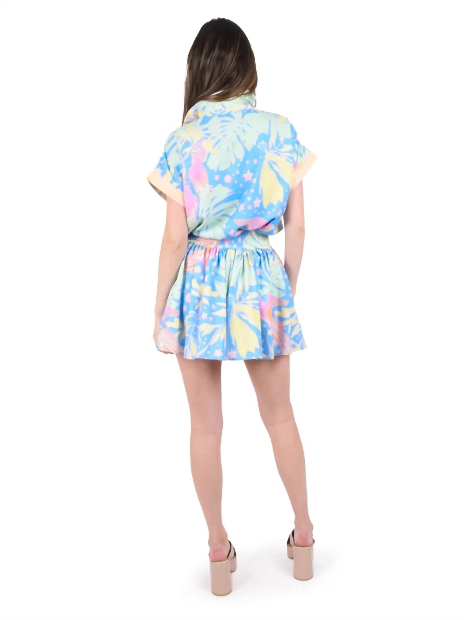 Swing Shorts In Parrot Party