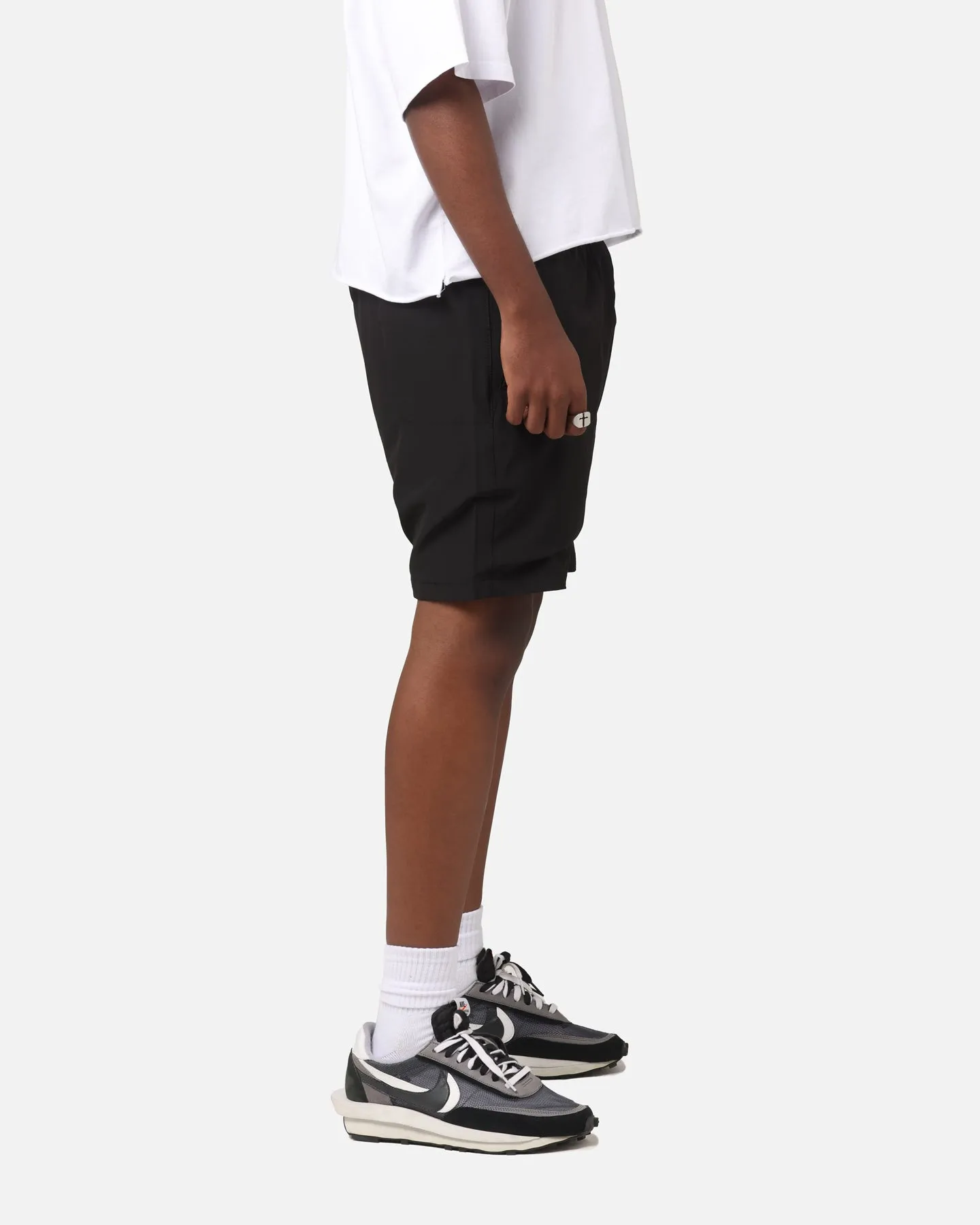 The Anti Order A Logo Shorts Black