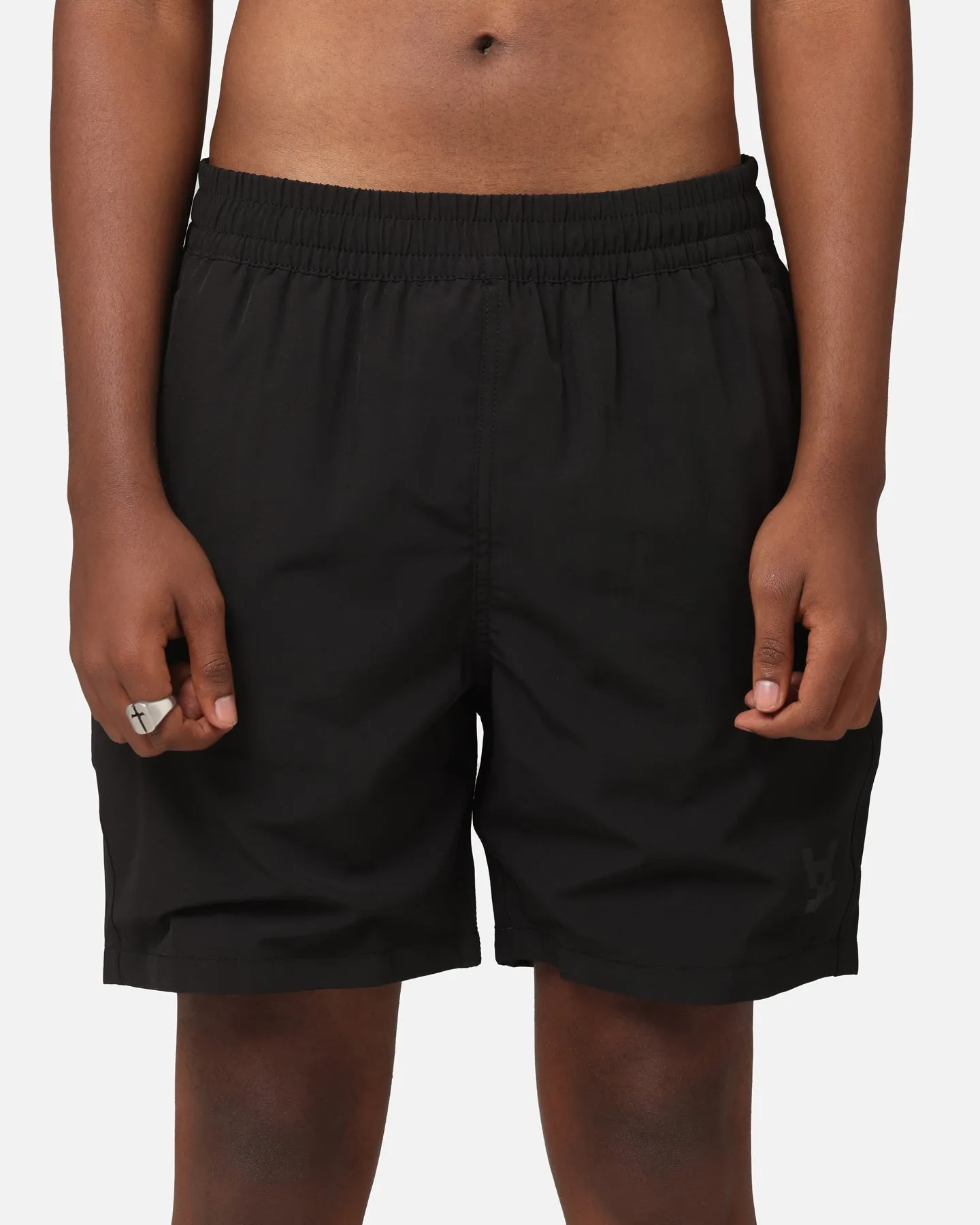 The Anti Order A Logo Shorts Black