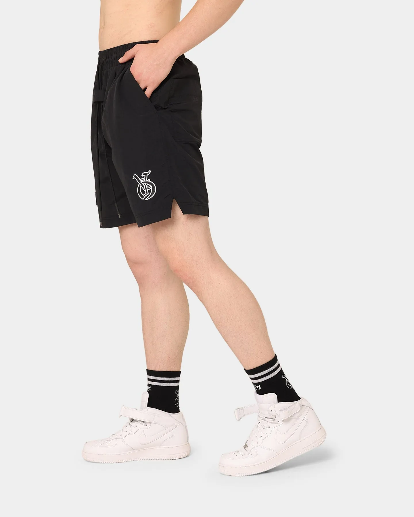 The Anti Order Antidote Beach Shorts Black