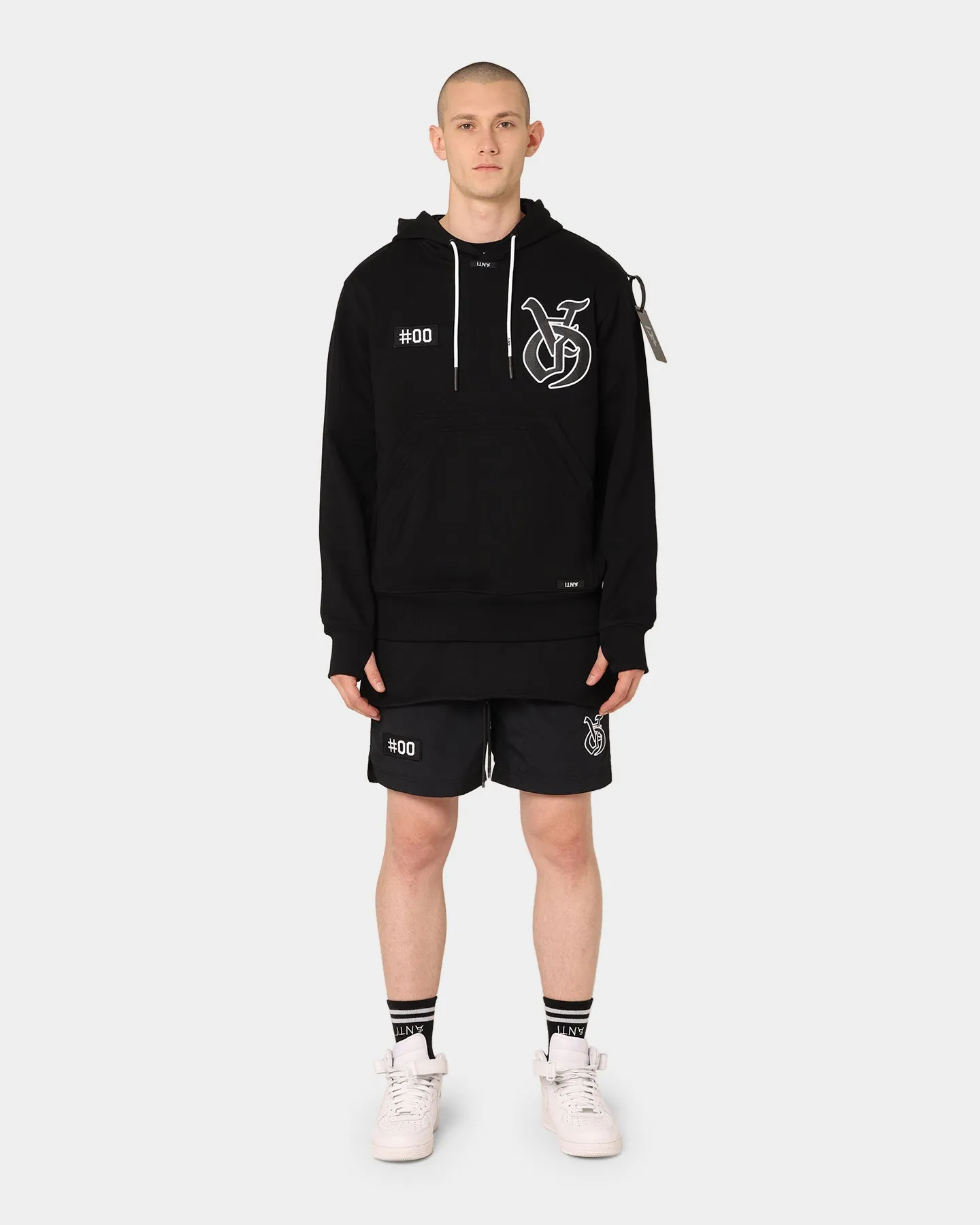 The Anti Order Antidote Beach Shorts Black