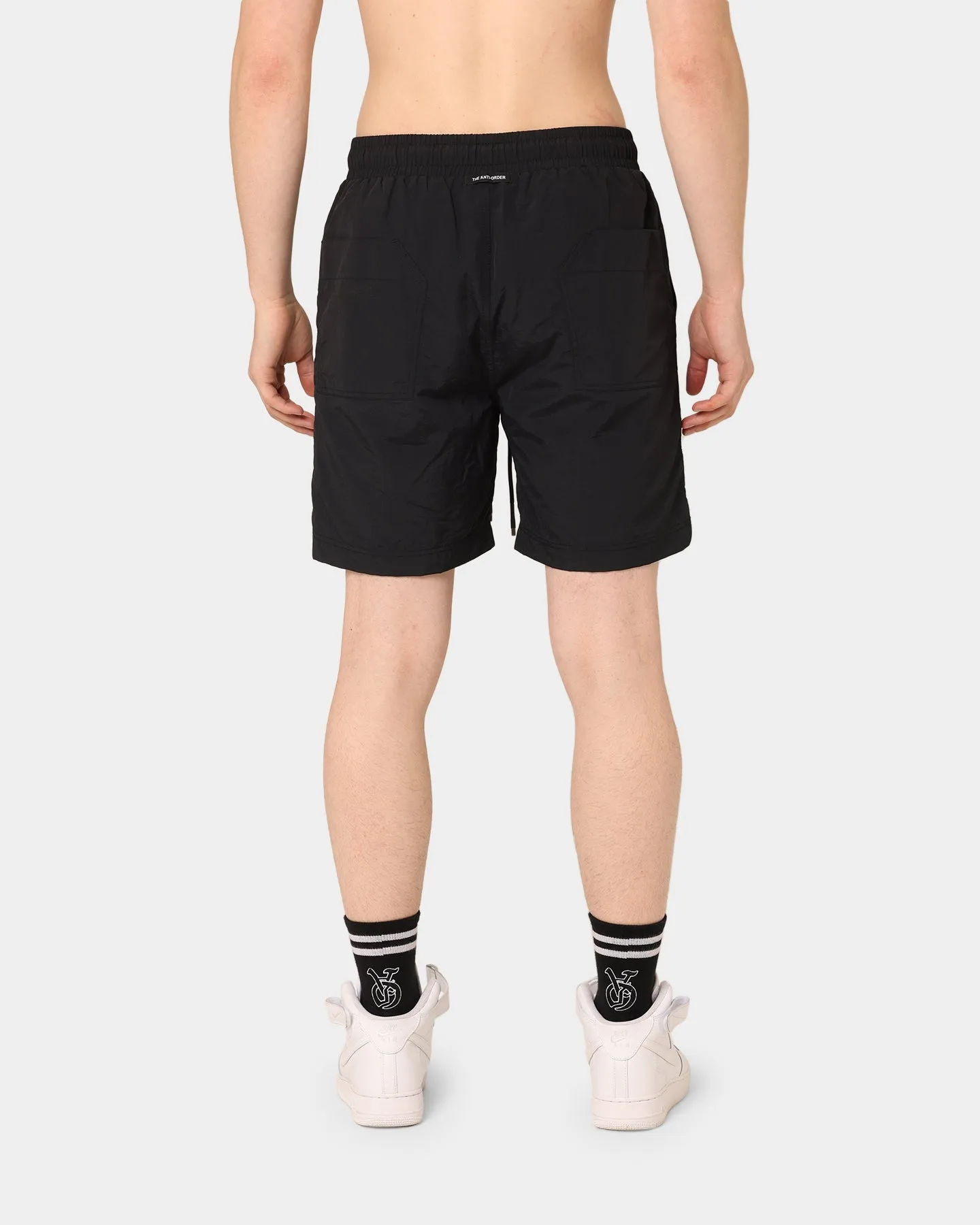 The Anti Order Antidote Beach Shorts Black