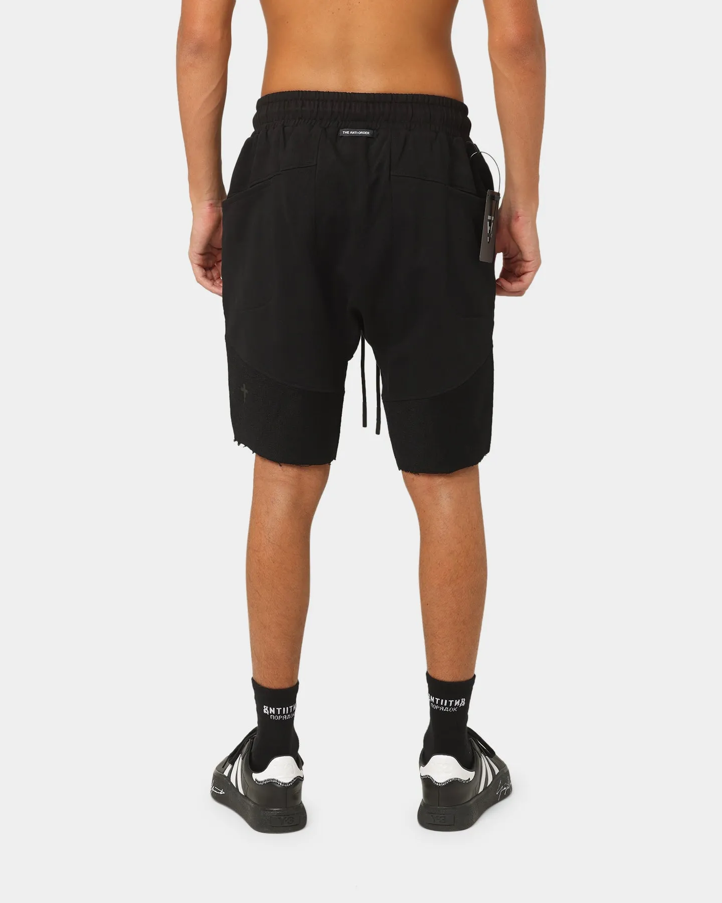 The Anti Order Dead Sneaker Shorts Black