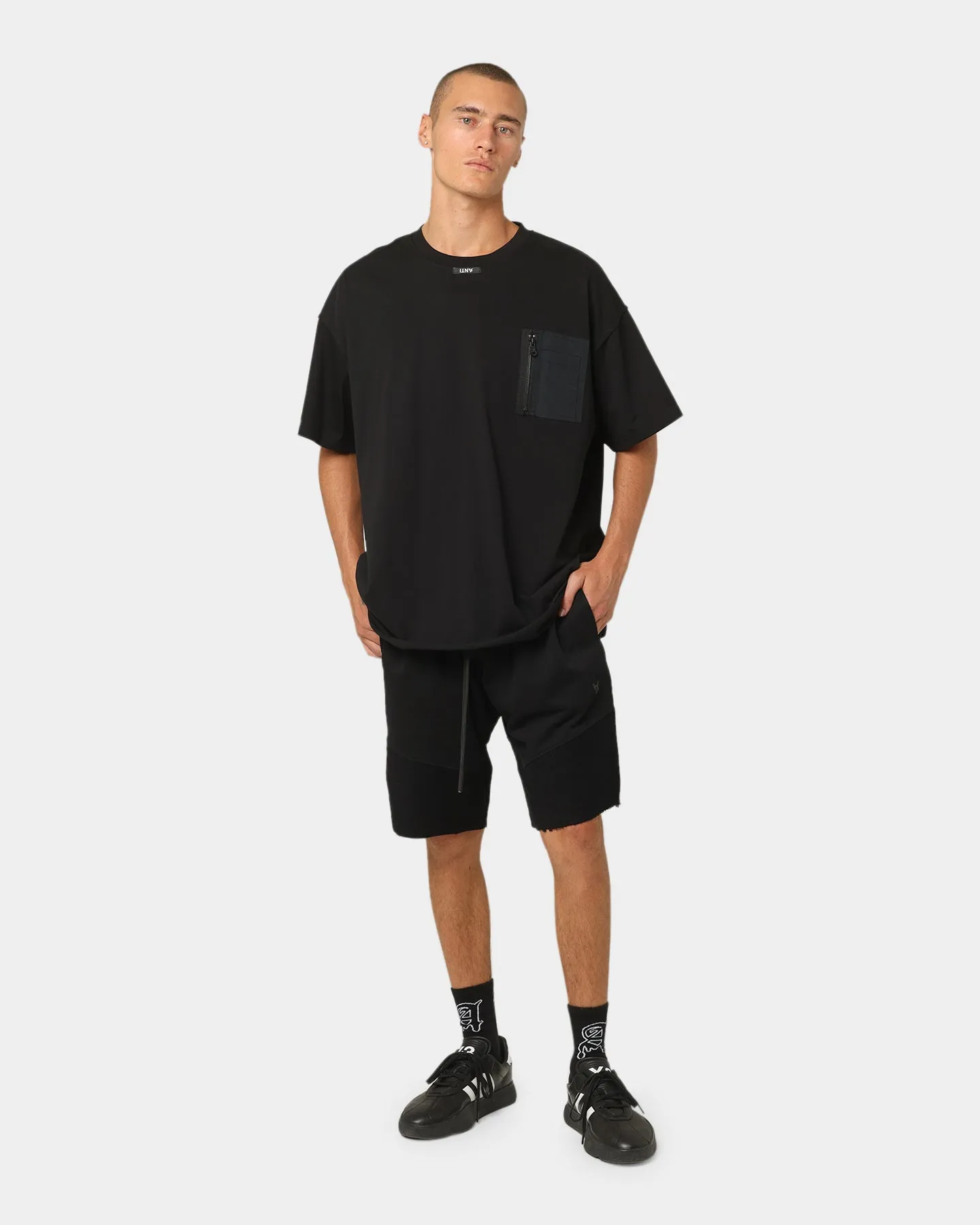 The Anti Order Dead Sneaker Shorts Black