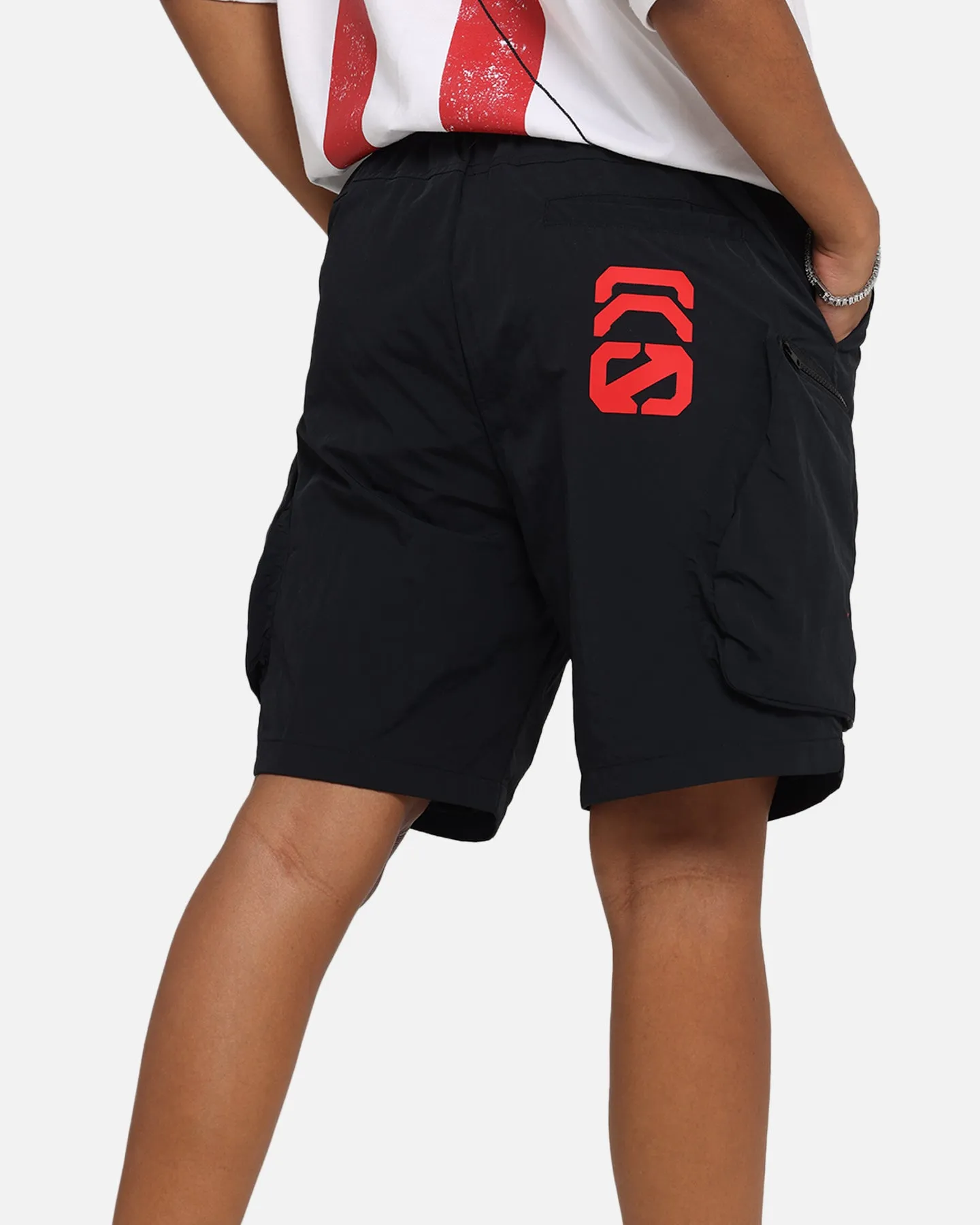 The Anti Order Faction Technical Shorts Black/Red