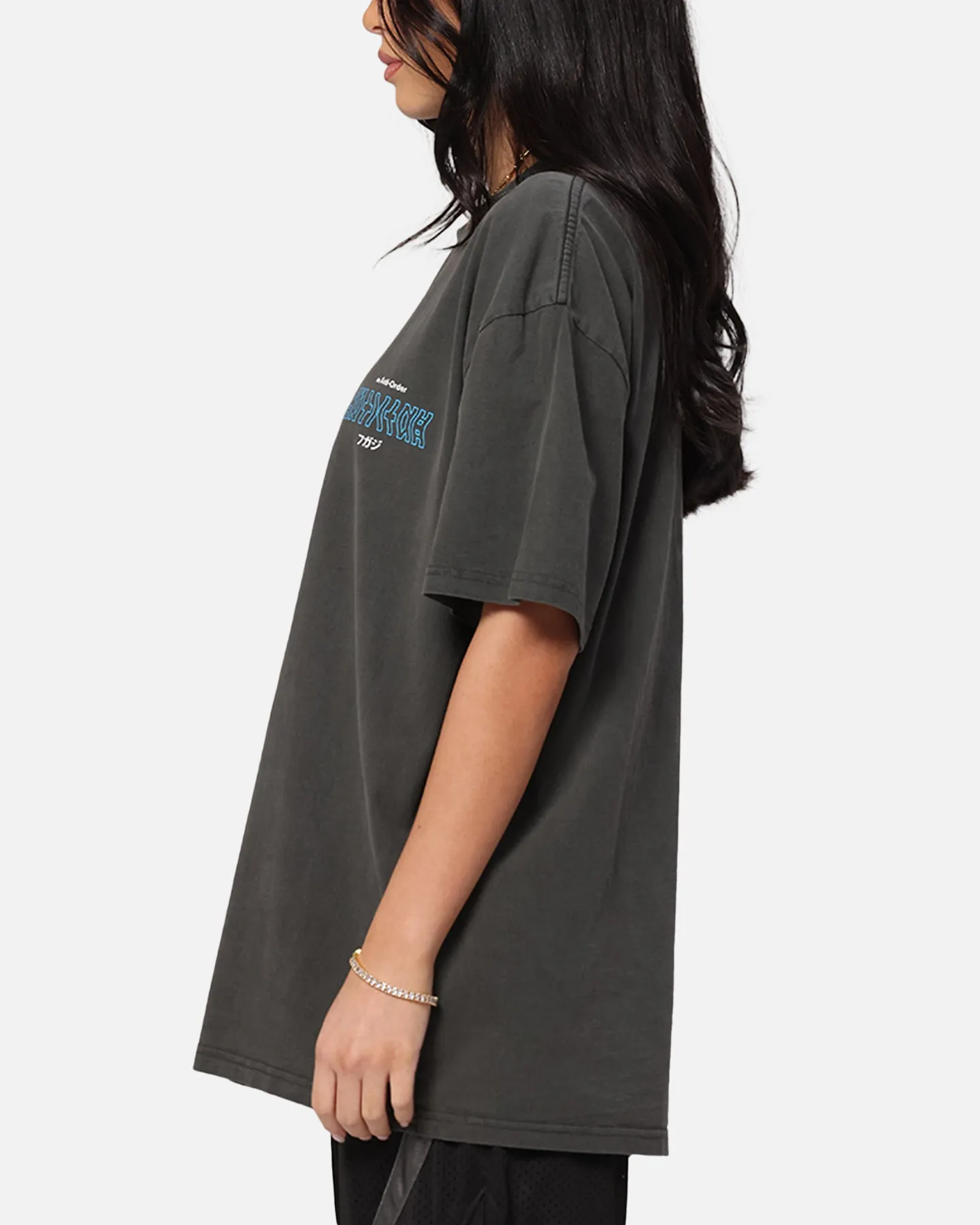 The Anti Order Freedom Boxy T-Shirt Black Wash