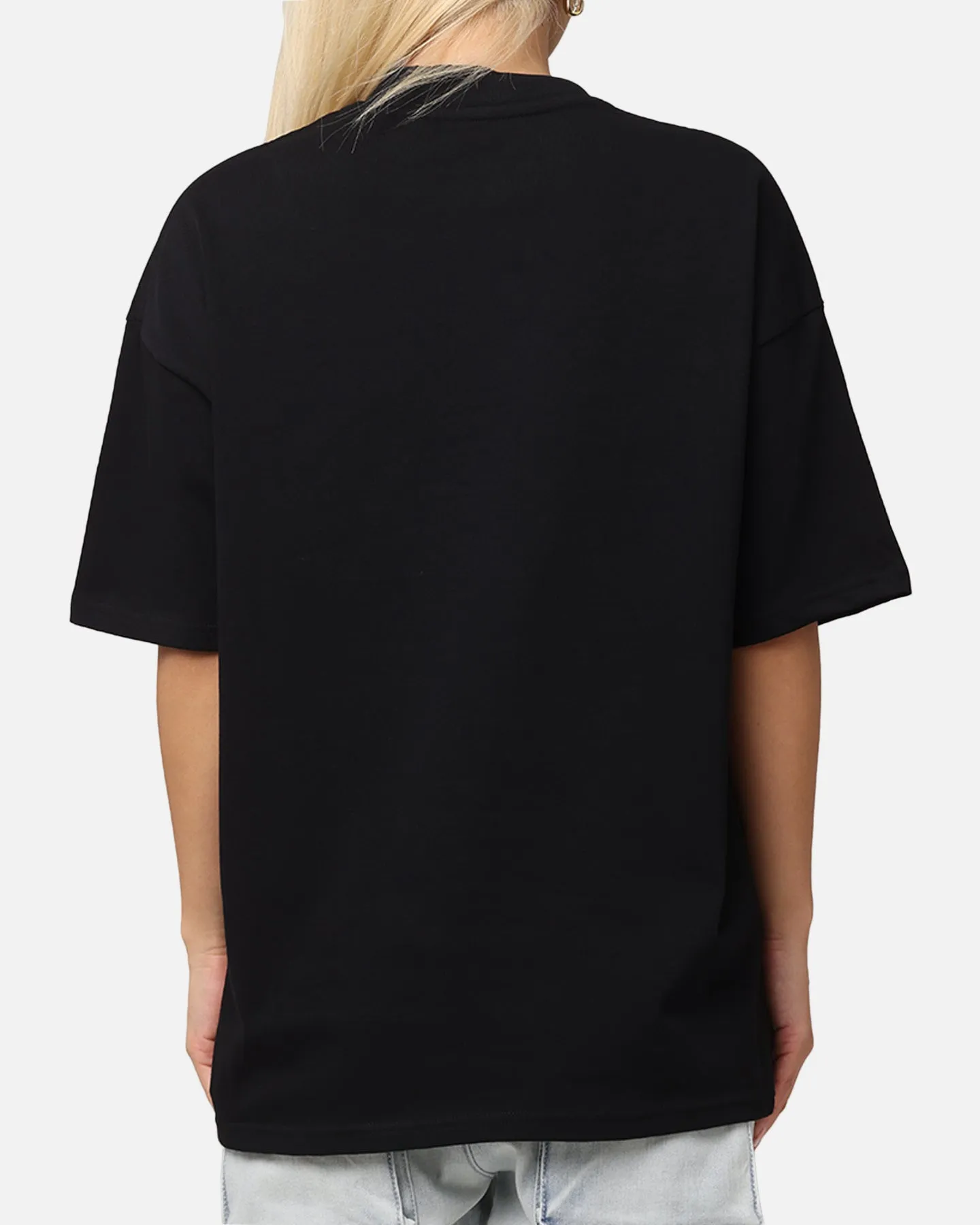 The Anti Order Invasion Mock Neck T-Shirt Black