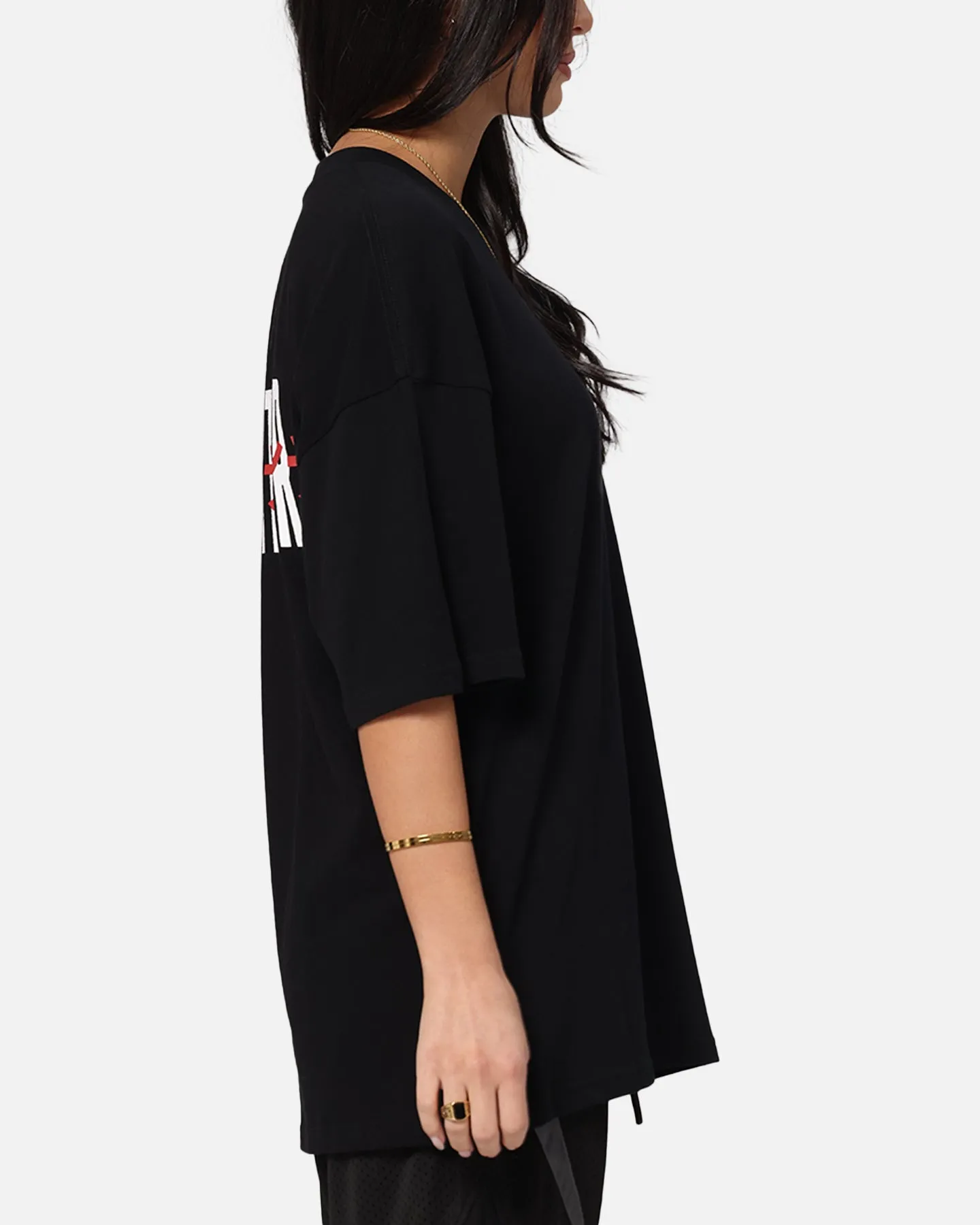 The Anti Order Junya Drop Shoulder T-Shirt Black