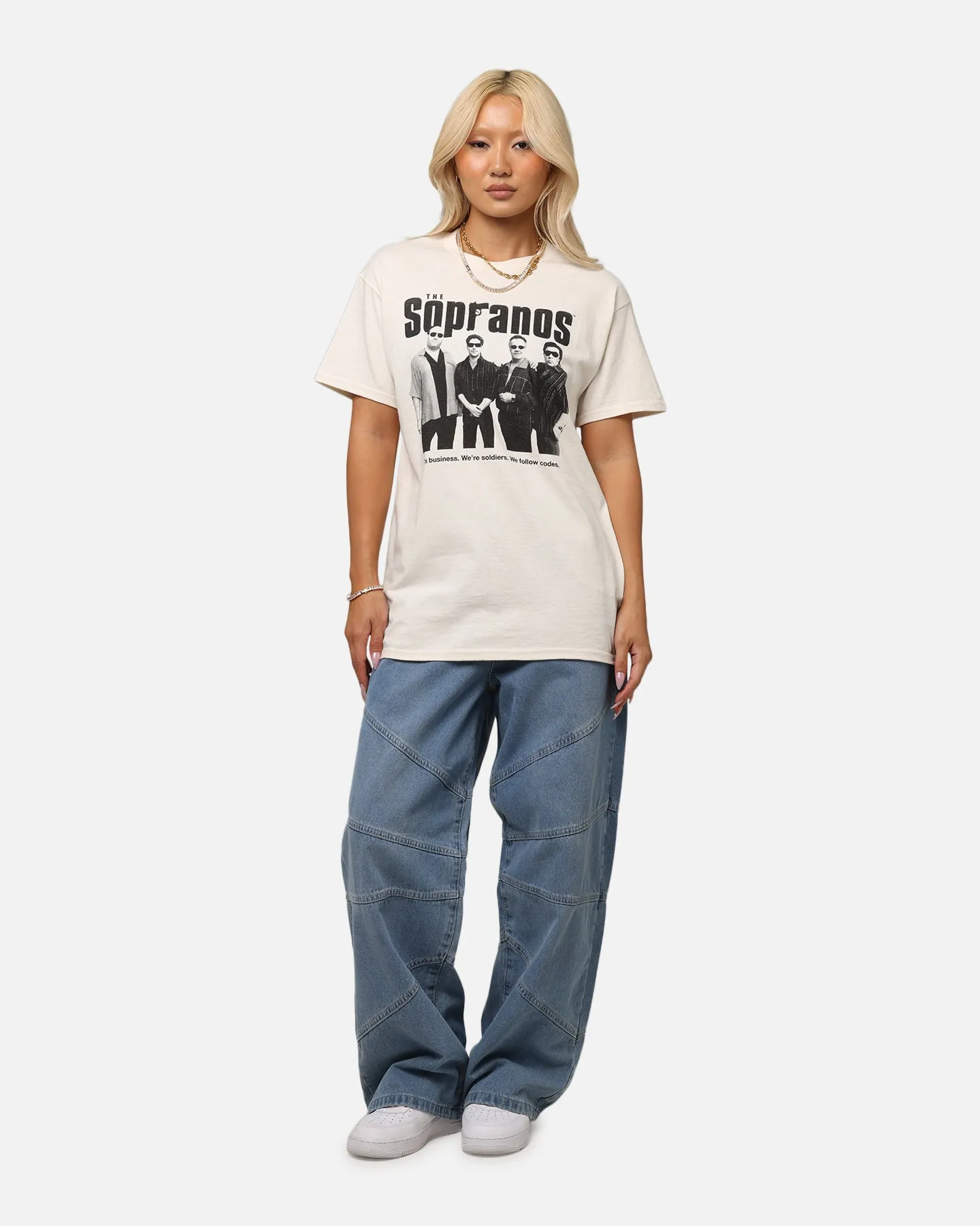 The Sopranos It's Business T-Shirt Off White
