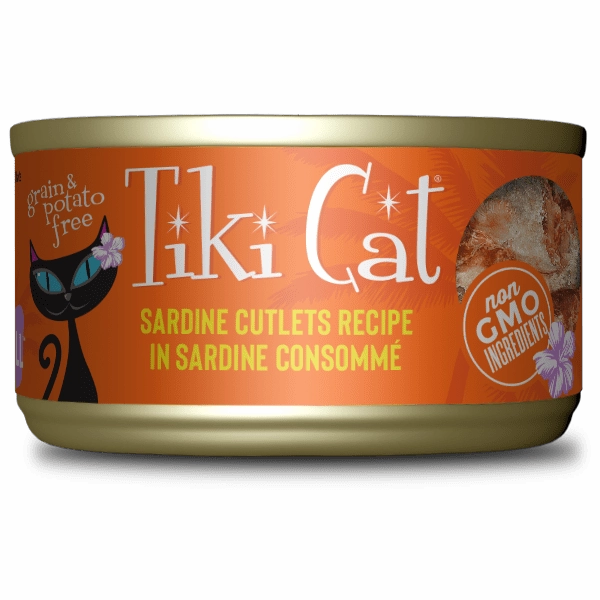 Tiki Cat Grill Sardine Cutlets Canned Cat Food (SPECIAL ORDER ITEM)