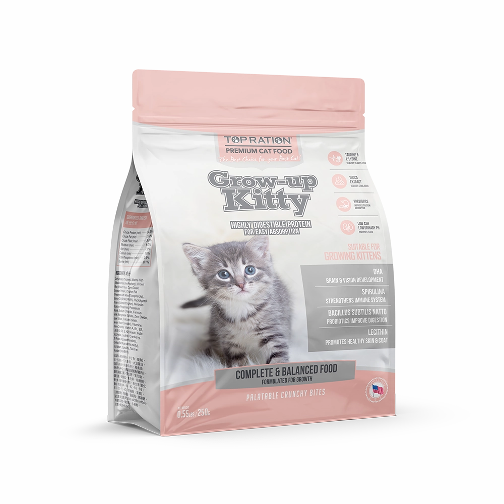 Top Ration Cat Grow-Up Kitty for Kittens 250g