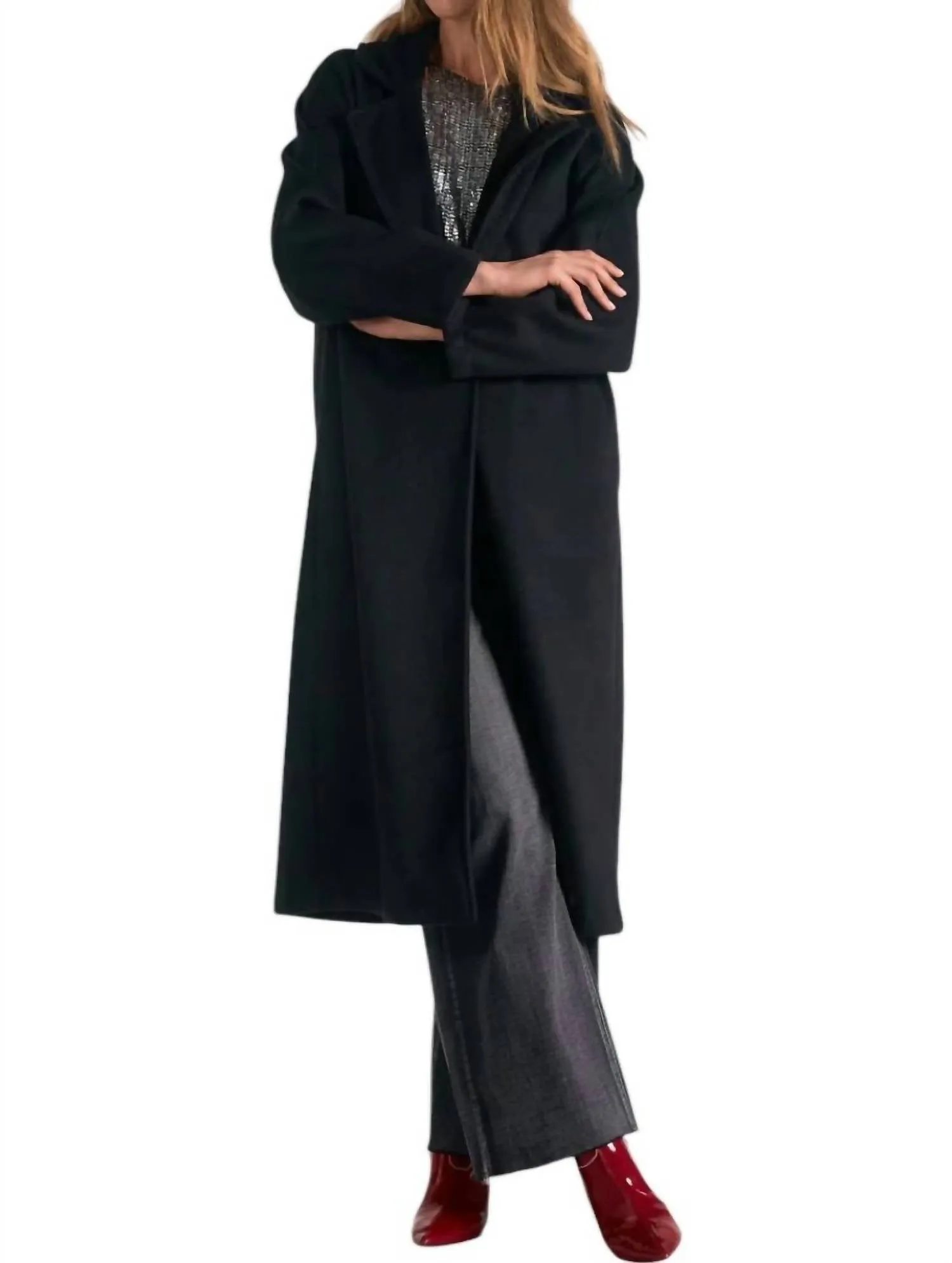 Tori Trench Coat In Black