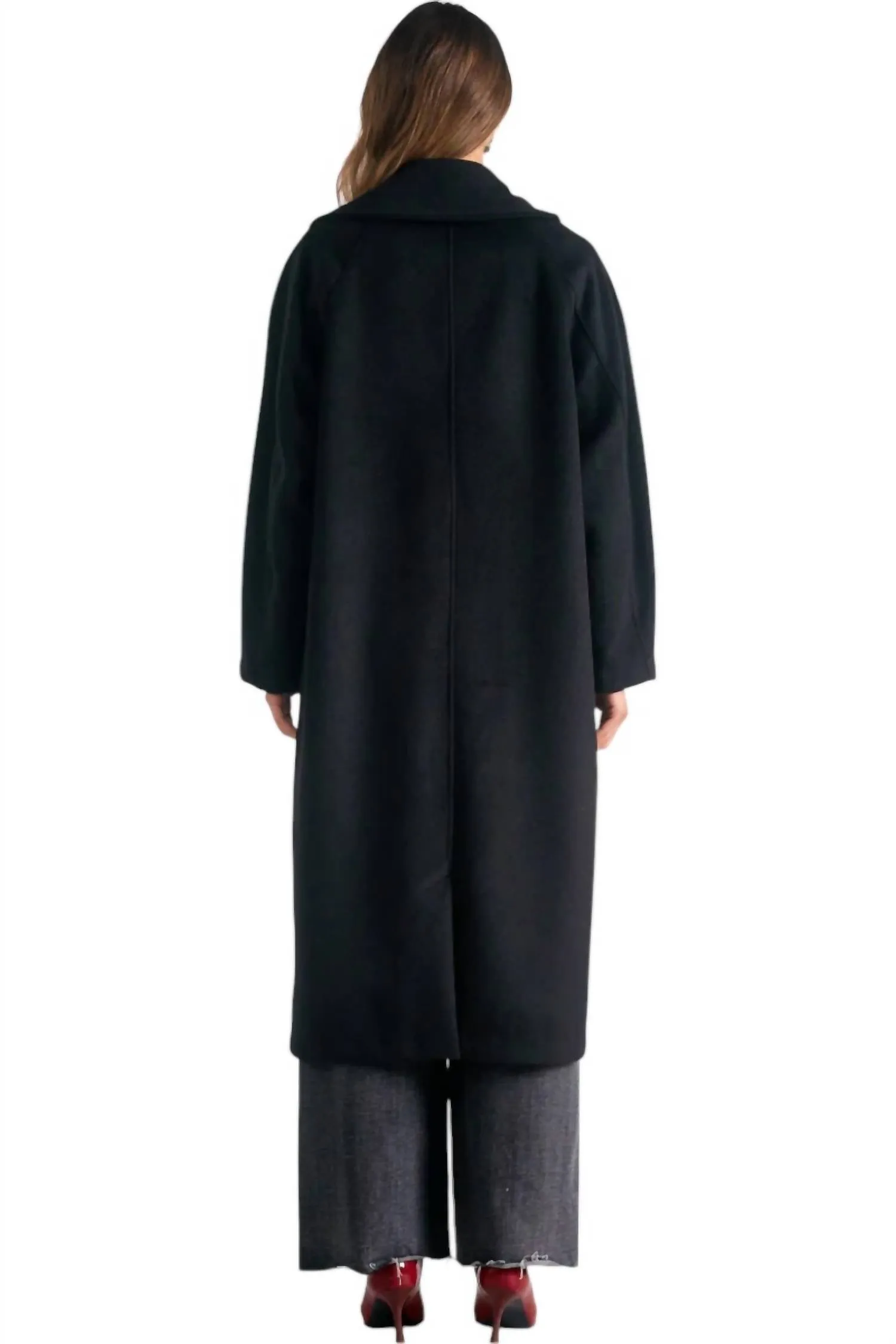 Tori Trench Coat In Black