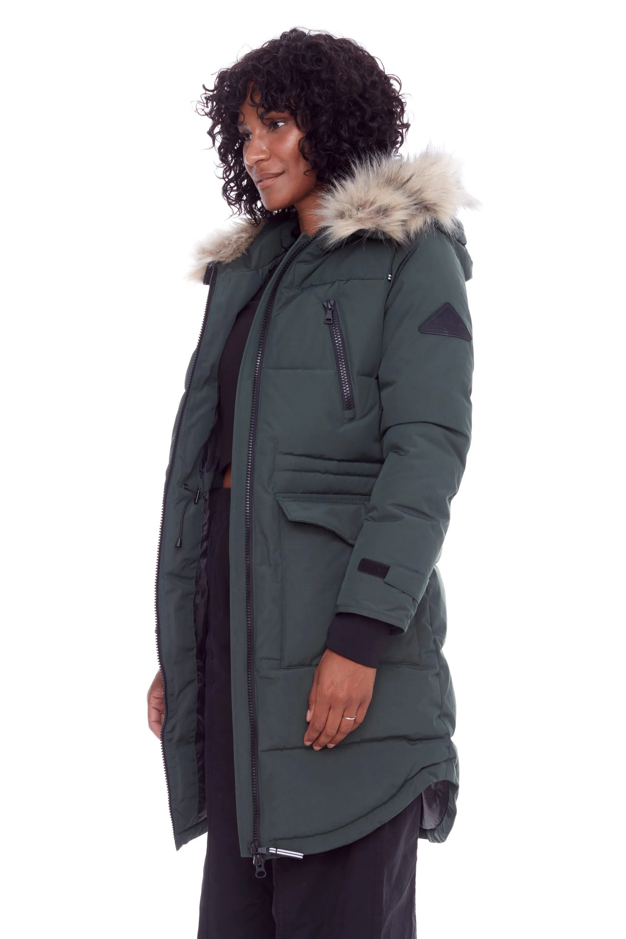 UKON | WOMEN'S VEGAN DOWN (RECYCLED) DRAWSTRING PARKA
