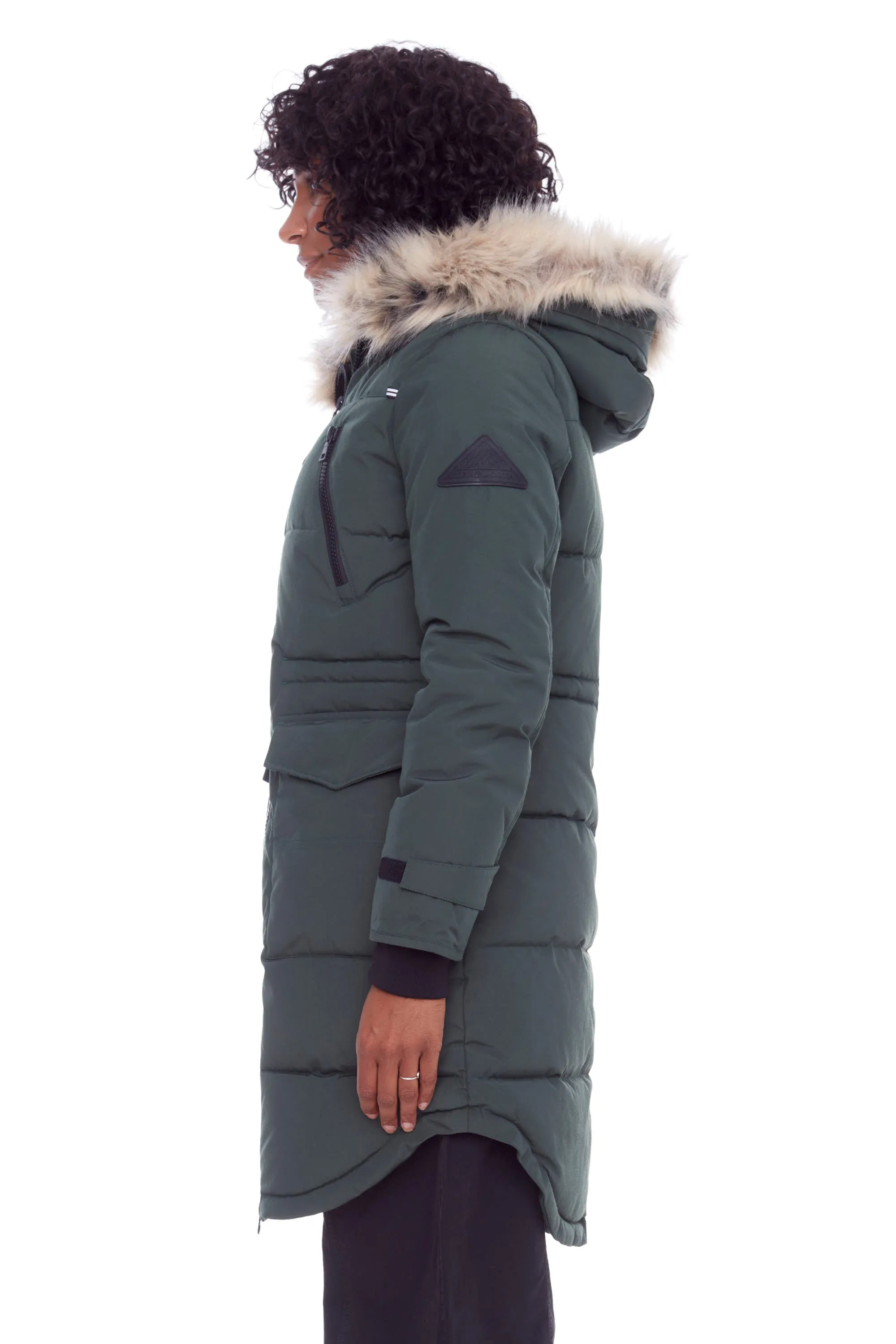 UKON | WOMEN'S VEGAN DOWN (RECYCLED) DRAWSTRING PARKA