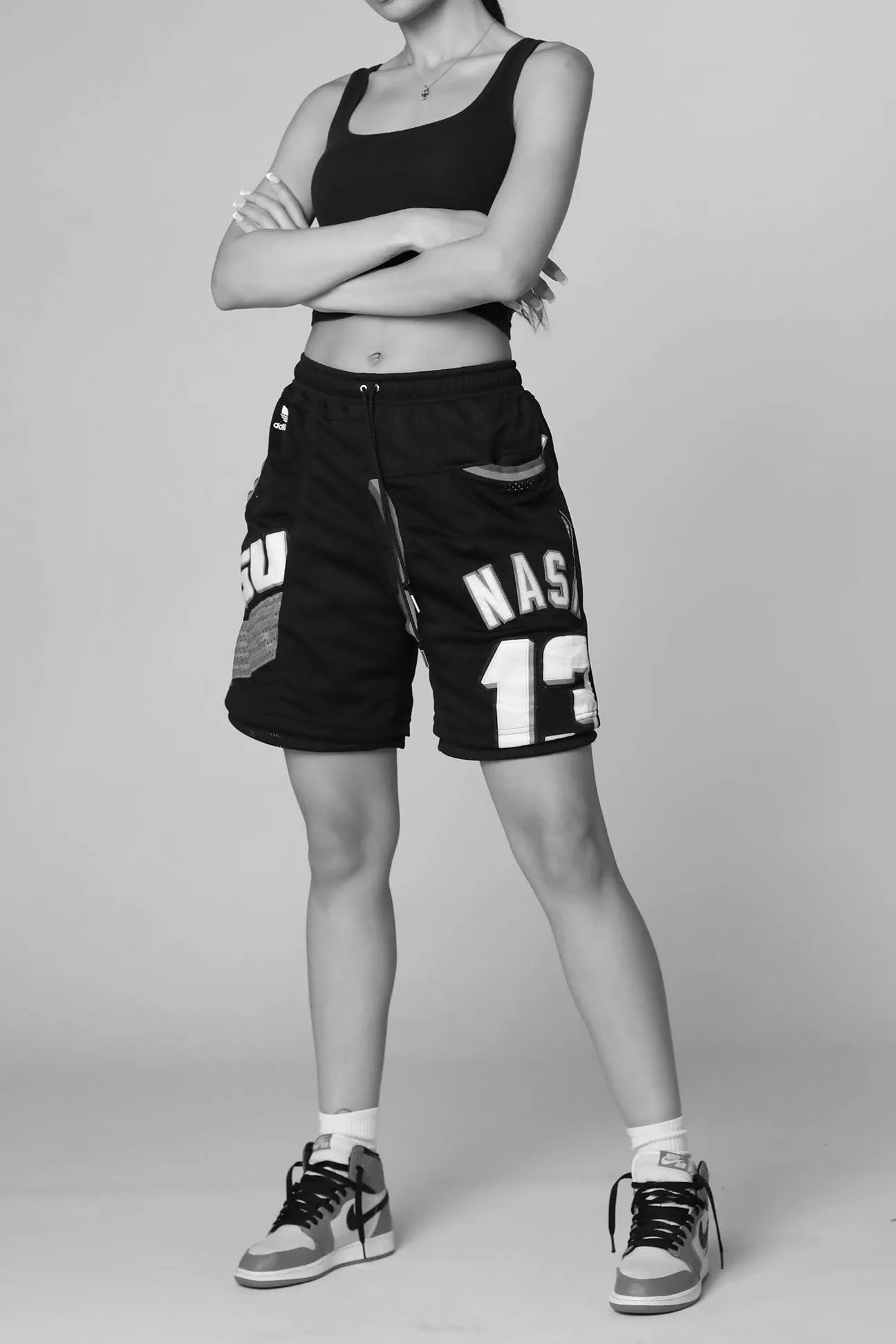 Unisex Rework San Antonio Spurs NBA Jersey Shorts - M