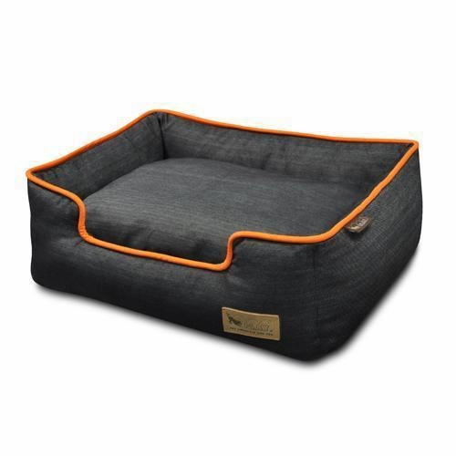 Urban Denim Lounge Dog Bed Medeival Blue/Mandarin