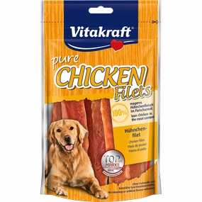 Vitakraft Dog Treats Pure Chicken Fillets 80g
