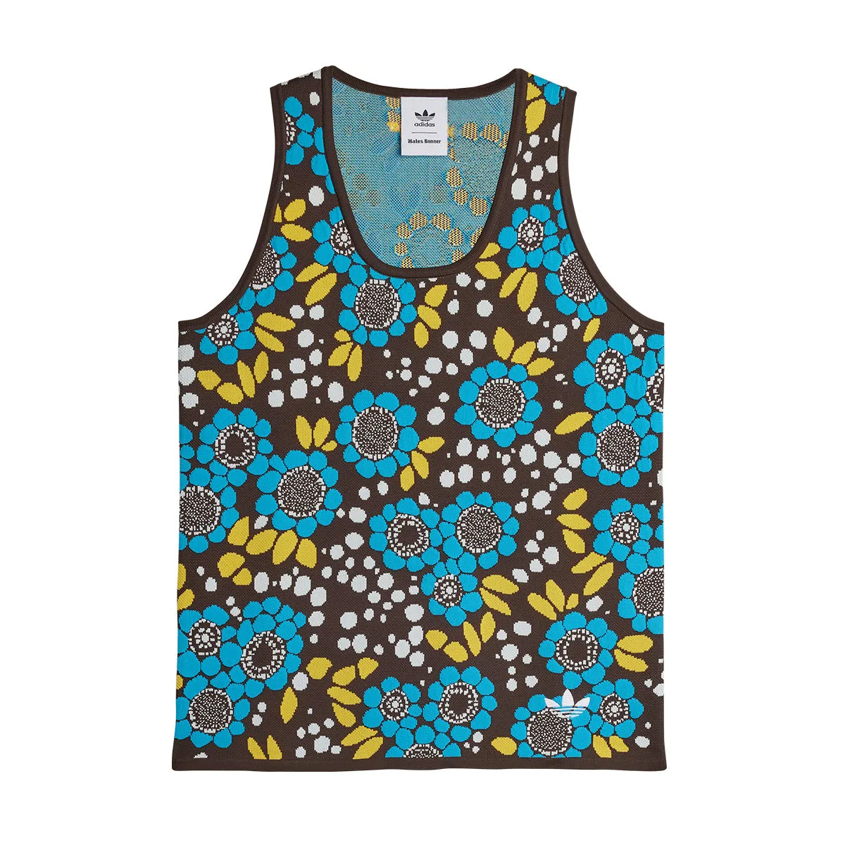   Wales Bonner Knit Floral Vest 'Multi'