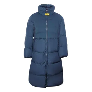 Women's Eyma Long Down Jacket In Blue Navy
