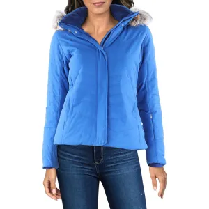 Womens Faux Fur Recycled Polyester Anorak Jacket
