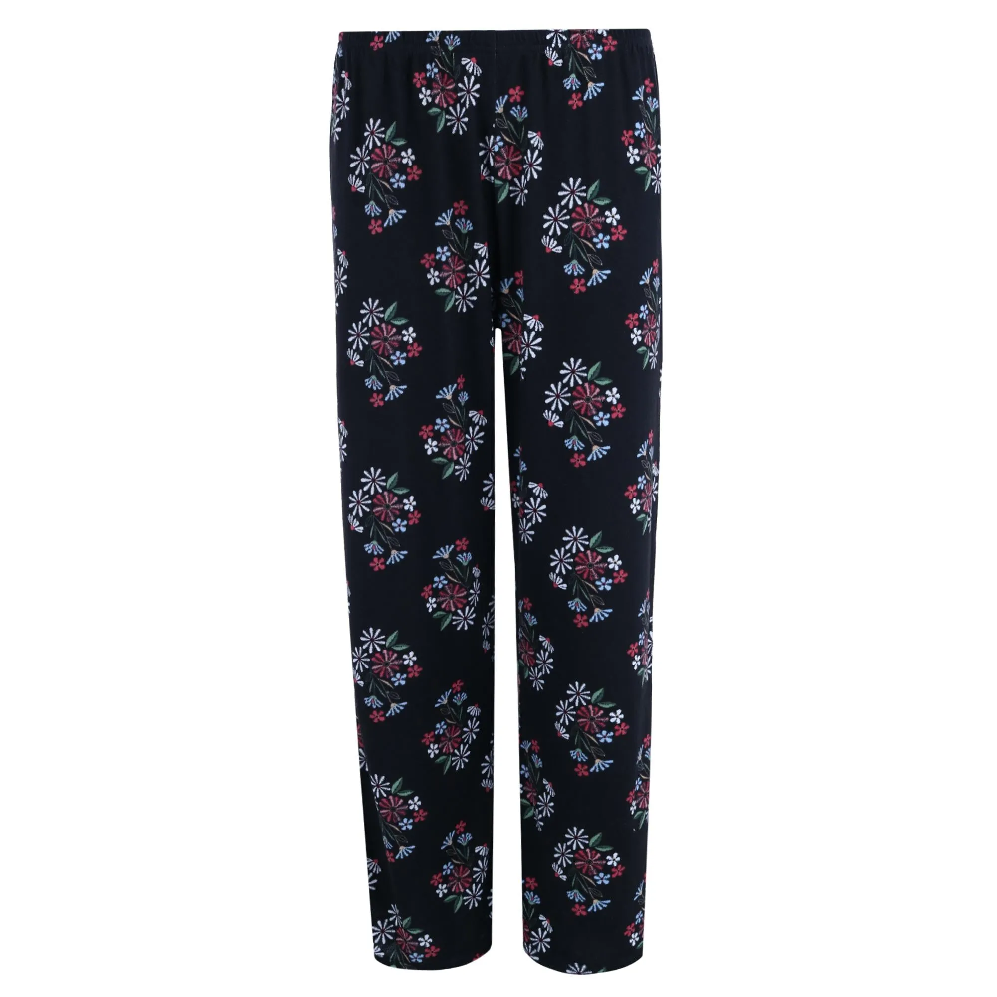 Women's Floral Notch PJ Pant Set