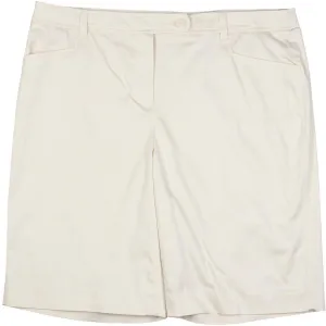 Womens Mid Rise Knee Casual Shorts