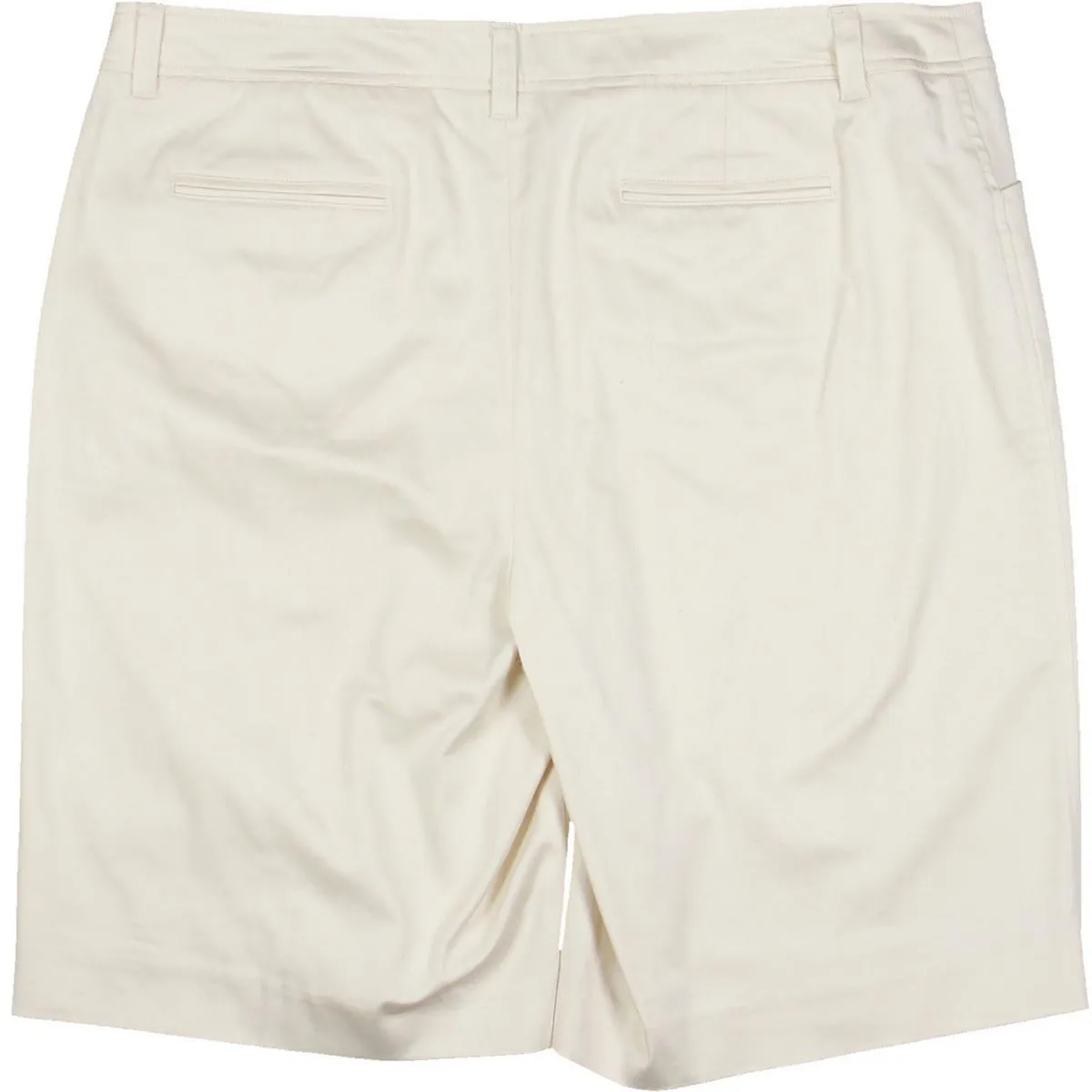 Womens Mid Rise Knee Casual Shorts