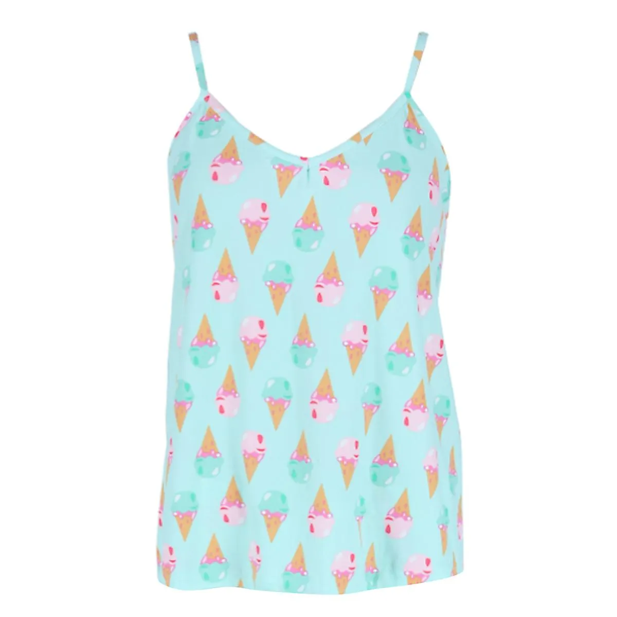 Women's Plus Size Ice Cream Jogger PJ Set