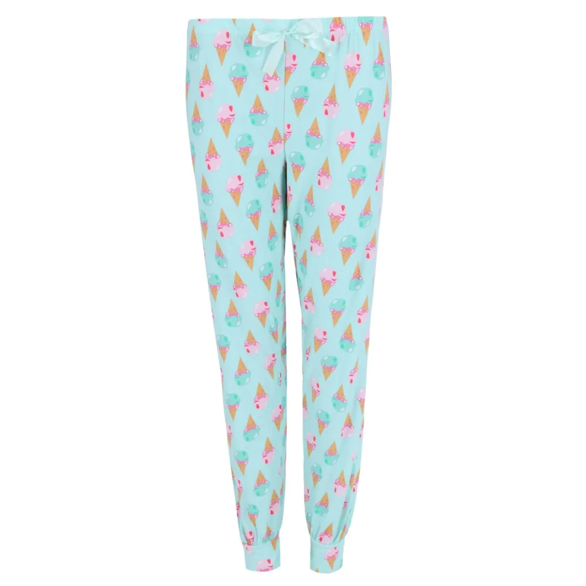 Women's Plus Size Ice Cream Jogger PJ Set