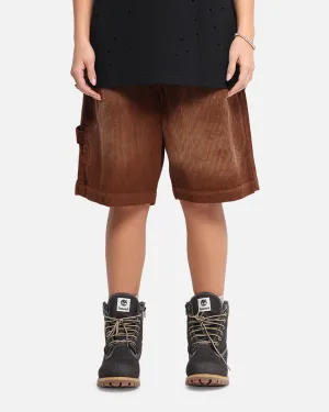 XXIII Corduroy Wash Jorts Brown
