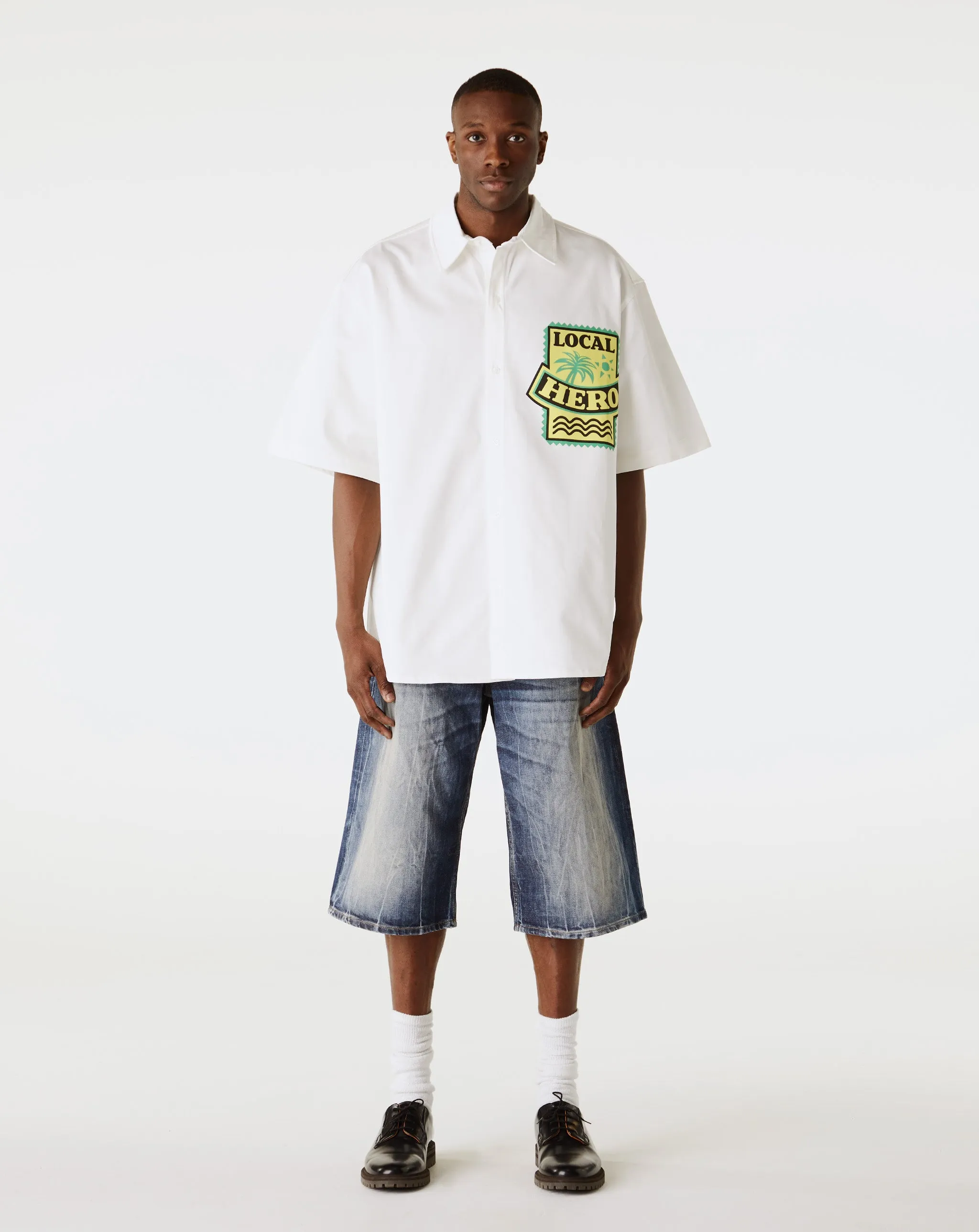 Zip Jean Short