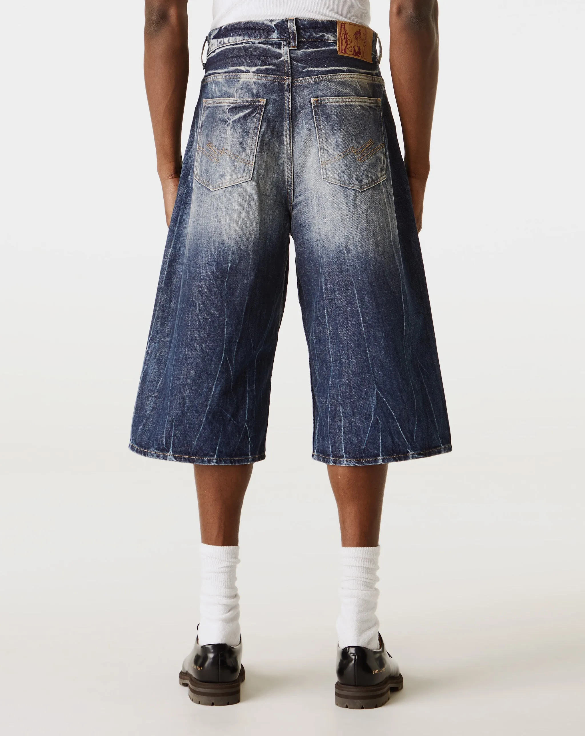 Zip Jean Short