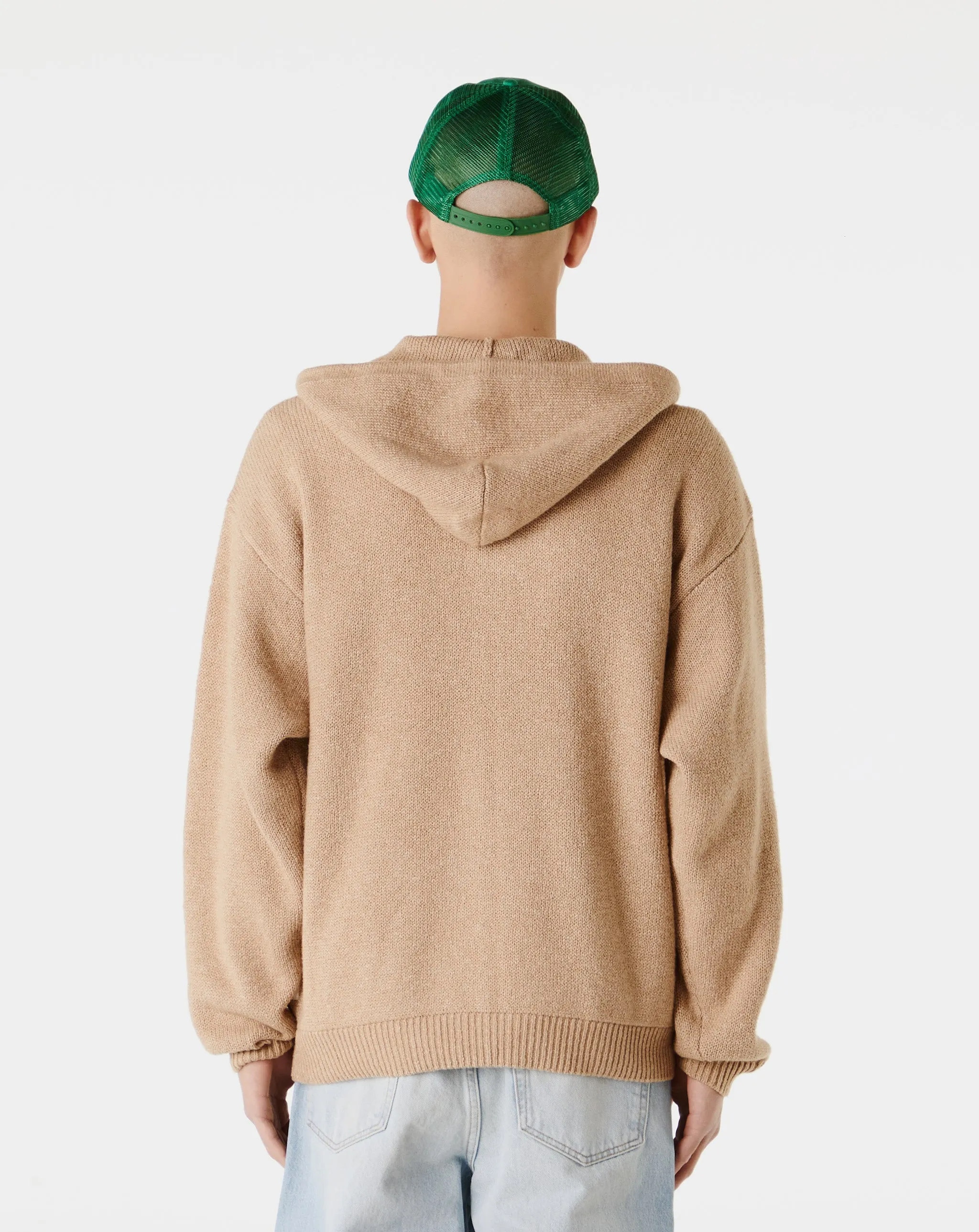 Zip Up Hooded Sweater