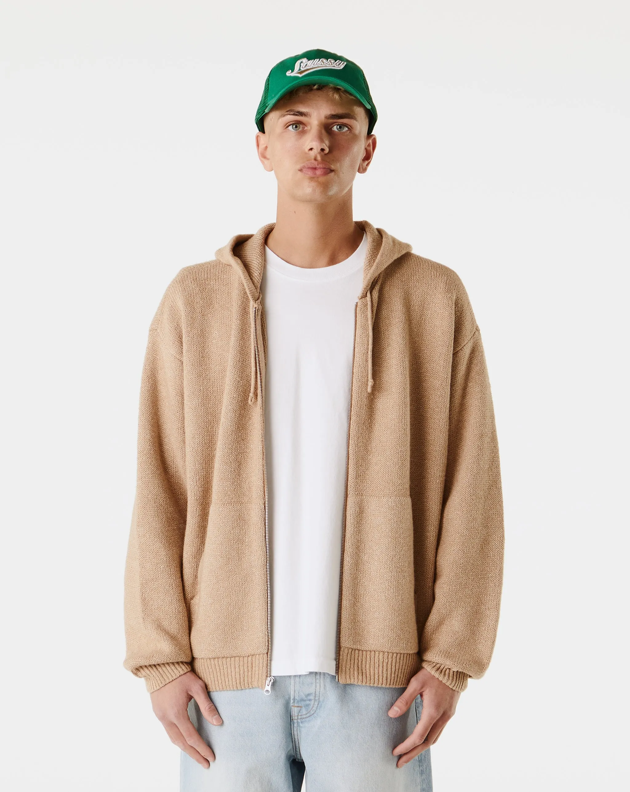 Zip Up Hooded Sweater