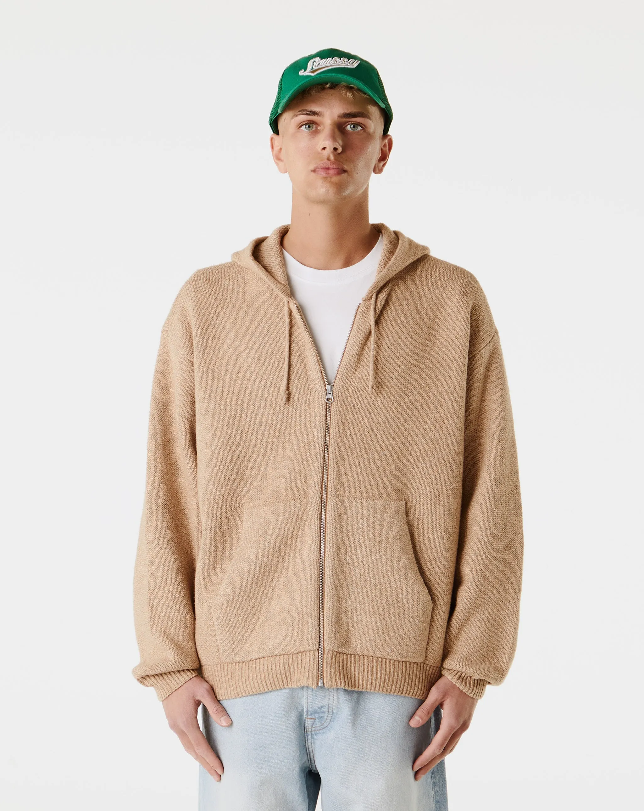 Zip Up Hooded Sweater