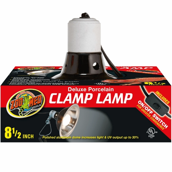 Zoo Med Deluxe Porcelain Clamp Lamp